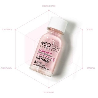 Tinh chất chấm mụn Neogen Dermalogy A-Clear AID Soothing Pink Eraser 15ml giúp giảm mụn, mờ thâm
