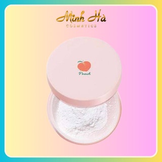 Phấn phủ bột SKINFOOD Peach Cotton Multi Finish Powder 15g phấn mịn mang lại lớp phủ nhẹ