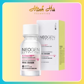 Tinh chất chấm mụn Neogen Dermalogy A-Clear AID Soothing Pink Eraser 15ml giúp giảm mụn, mờ thâm