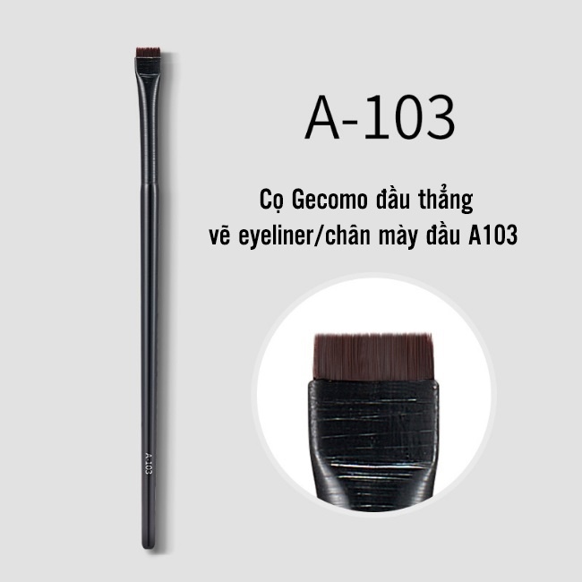 Cọ tém xéo vẽ chân mày, kẻ eyeliner Nội địa Trung chuyên dành cho makeup