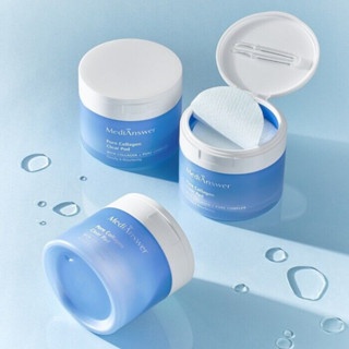 Toner Pad Medianswer Collagen 80 miếng 120ml cấp nước, đều màu da, se khít lỗ chân lông