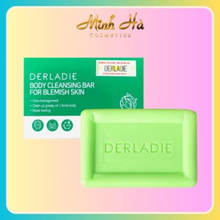Xà phòng Derladie Body Cleansing Bar For Blemish Skin 50g giảm mụn, mờ thâm làm sạch sâu lỗ chân lông