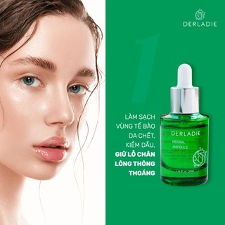Tinh chất Derladie Herbal Ampoule For Blemish 30ml dành cho da mụn