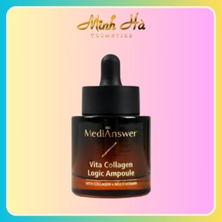Serum MediAnswer Vita Collagen Logic Ampoule 30ml chống lão hoá và chăm sóc da toàn diện