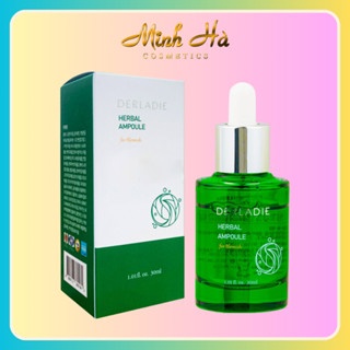 Tinh chất Derladie Herbal Ampoule For Blemish 30ml dành cho da mụn