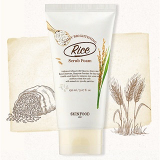 Sữa rửa mặt gạo Skinfood Cleansing Foam 150ml làm sáng và dưỡng trắng cho da mịn màng
