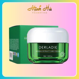 Kem dưỡng Derladie Herbal Extract Cream 50ml giúp giảm mụn làm dịu da tức thì