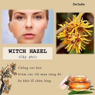 Kem dưỡng Derladie Witch Hazel Perfect Vitamin Gel Cream 55ml giúp ngừa mụn, giảm thâm