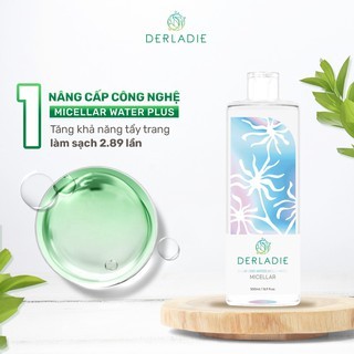 Nước tẩy trang Derladie Cleansing Water Witch Hazel 500/1000ml làm sạch lớp trang điểm và loại bỏ dầu thừa