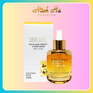Serum Derladie Witch Hazel Perfect Vitamin Serum 35ml chiết xuất cây phỉ giúp giảm mụn