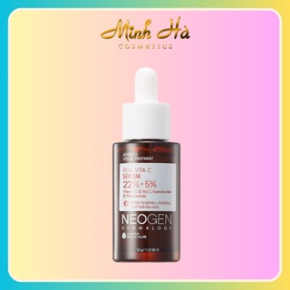 Tinh chất Neogen Dermalogy Real Vita C Serum 22% 5% Niacinamide 32g giúp sáng da giảm thâm dưỡng ẩm da