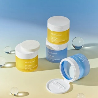 Toner Pad Medianswer Collagen 80 miếng 120ml cấp nước, đều màu da, se khít lỗ chân lông