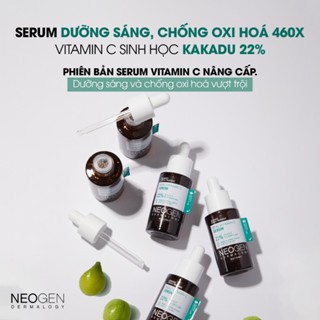 Serum Neogen Real Vitamin C Kakadu 32g dưỡng sáng và làm mờ đốm thâm