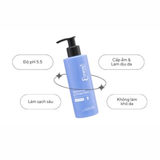 Gel rửa mặt Emmie by Happy Skin Pore Purifying & Blemish Control Derma Cleansing Gel 180ml sạch sâu và giảm mụn