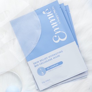 Mặt nạ sinh học Emmie Tranx + 8HAs +B3 / B5+Peptides 23g phục hồi, dịu da cho da căng mướt