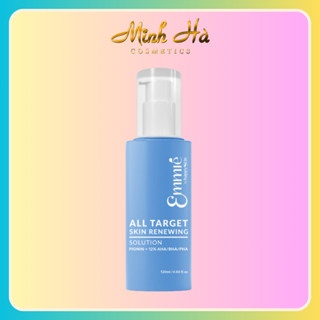 Dung dịch tẩy da chết Emmie All Target Skin Renewing Solution Pionin + 12% AHA/BHA/PHA 120ml làm sạch da hiệu quả