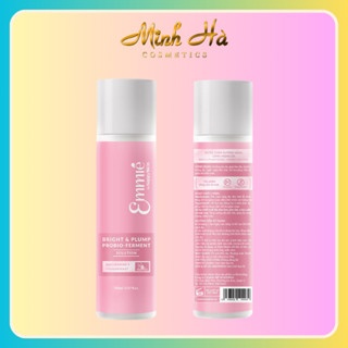 Nước thần Emmie 5% Nia Brightening Plumping Solution Essence 150ml giúp làn da mềm mịn giảm mụn