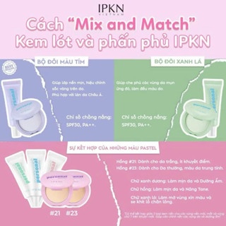 Kem lót và kem nền dưỡng ẩm IPKN Personal 25ml giúp dễ tán mịn, dễ bám vào da, lâu trôi