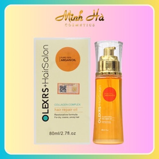 Tinh dầu dưỡng tóc Olexrs Hair Repair Oil 80ml phục hồi hư tổn giúp tóc ẩm mượt