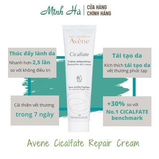 Kem dưỡng phục hồi da Avene Cicalfate Repair Cream 100ml dưỡng ẩm phục hồi da
