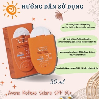 Kem chống nắng Avene Reflexe Solaire SPF 50+ 30ml kem chống nắng vật lý dành cho da khô