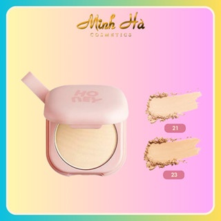 Phấn phủ dạng nén IPKN Newest Honey Pact 13.5g kiềm dầu, mịn da