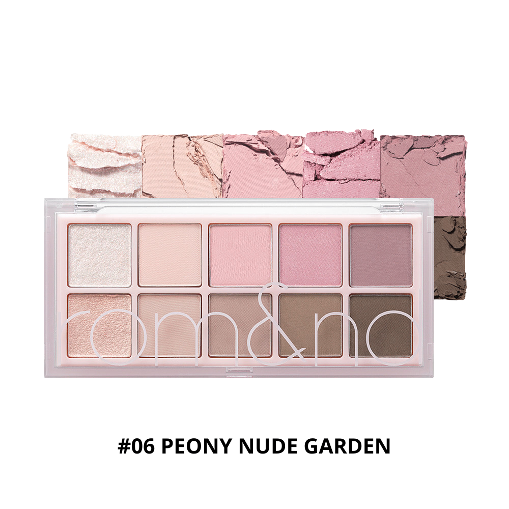 Bảng phấn mắt 10 ô Romand Better Than Eye Palette 7.4g siêu lấp lánh