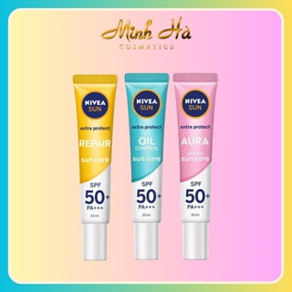 Tinh chất chống nắng Nivea 30ml dưỡng trắng bảo vệ da