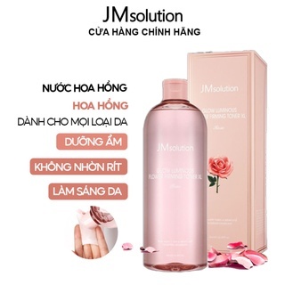Nước hoa hồng JMSolution Luminous 600ml cấp ẩm làm dịu da