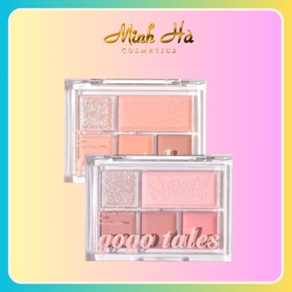 Bảng phấn mắt 5 ô Gogo Tales GT630 10g dễ tán lên màu chuẩn