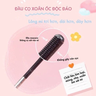 Mascara 3D GOGO TALES Sunny Feather Curl Mascara GT347 cong vút tự nhiên dài mi chống nhòe