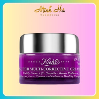 Kem dưỡng ngừa lão hóa Kiehls Super Multi Corrective Cream 7ml giúp cải thiện rõ rệt độ đàn hồi, săn chắc của da