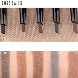 Chì kẻ mày GOGO TALES My Eye Brow Pencel 0.1g thiết kế 2 đầu tiện lợi lên màu chuẩn