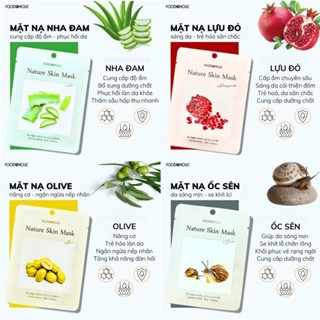 Mặt nạ Foodaholic Nature Skin Mask 23ml dưỡng da cấp ẩm
