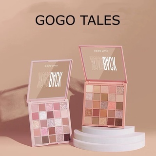 Bảng phấn mắt 25 ô Gogo Tales Crystal Color Charming Eyes 29.5g chất phấn mịn dễ tán