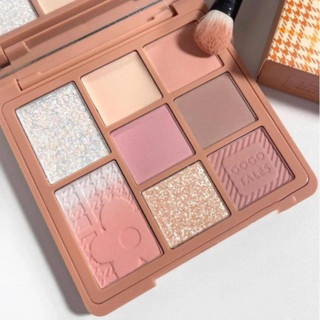 Phấn mắt 8 ô Gogo Tales Retro Mist 11.5g chất phấn mịn dễ tán