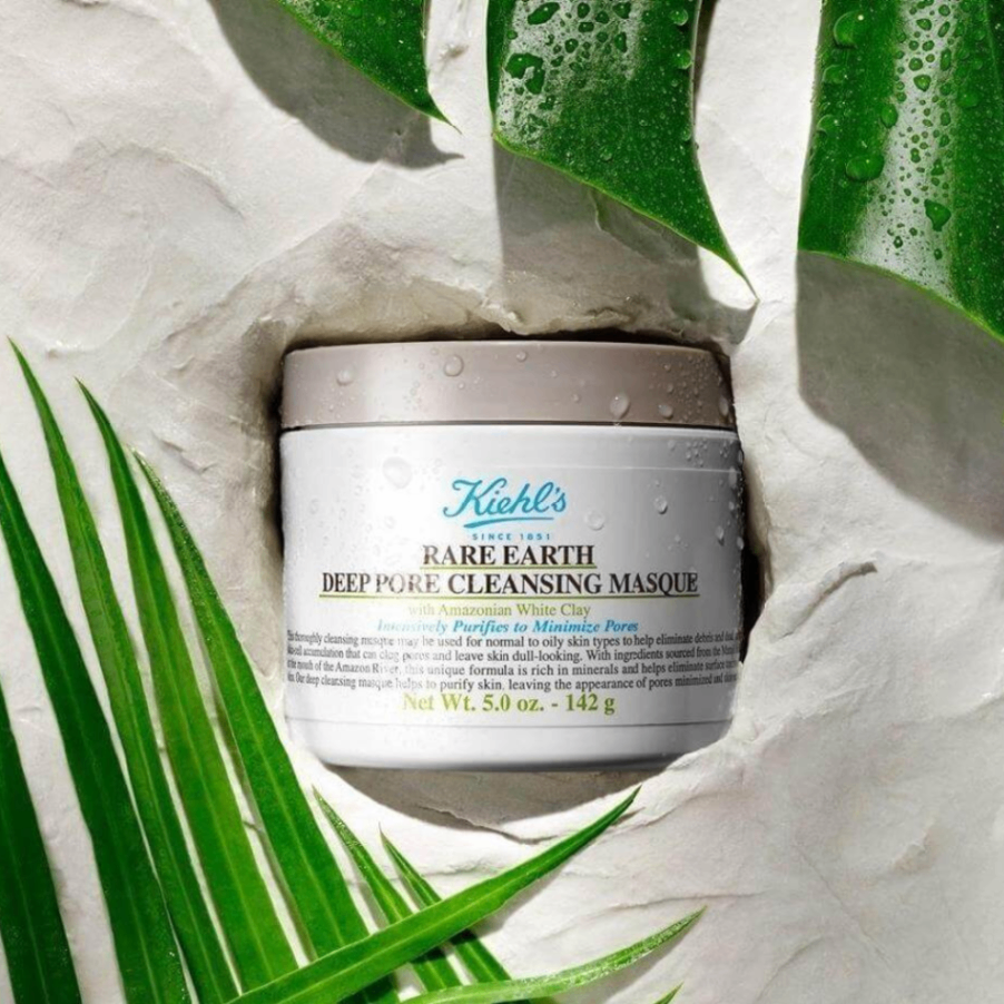 Mặt nạ đất sét Kiehls Rare Earth Deep Pore Cleansing Masque 14ml làm dịu da giúp hút dầu thừa