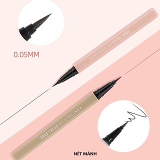 Kẻ mắt dạ GoGo Tales Of Eyeliner Fine Makeup 0.6g nét vẽ thanh mảnh, lâu trôi