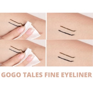 Kẻ mắt dạ GoGo Tales Of Eyeliner Fine Makeup 0.6g nét vẽ thanh mảnh, lâu trôi