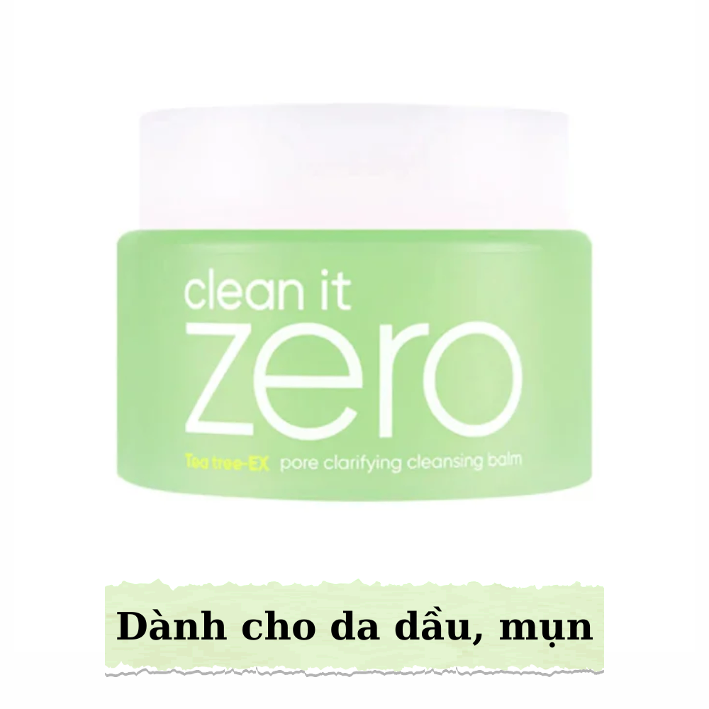 Sáp tẩy trang Zero Banila Co Clean It Zero Cleansing Balm 100g giúp tẩy sạch sâu lớp trang điểm đậm nhất