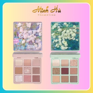Bảng phấn mắt 9 ô GOGO TALES Secret Garden EyeShadow Palette 15g mềm mịn lâu trôi