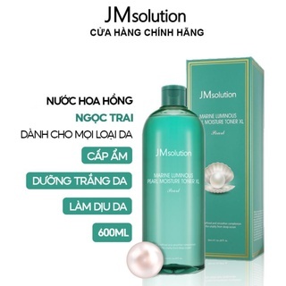 Nước hoa hồng JMSolution Luminous 600ml cấp ẩm làm dịu da