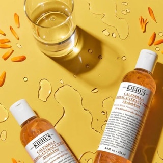 Nước hoa hồng Kiehls Calendula Herbal Extract Alcohol-Free Toner 250ml làm dịu da chống oxy hóa