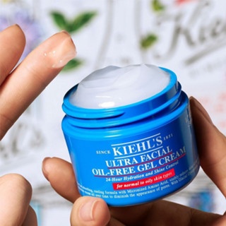 Gel dưỡng ẩm Kiehls Ultra Facial Oil-Free Gel Cream 14ml giúp duy trì sự cân bằng độ ẩm và kiềm dầu