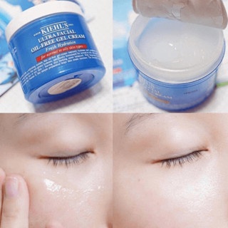 Gel dưỡng ẩm Kiehls Ultra Facial Oil-Free Gel Cream 14ml giúp duy trì sự cân bằng độ ẩm và kiềm dầu