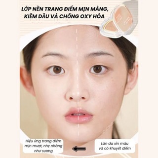 Phấn nước GOGO TALES Small Square Box Lightweight Air Cushion (Kèm Lõi) 13g x 2 che phủ hiệu quả kiềm dầu tốt