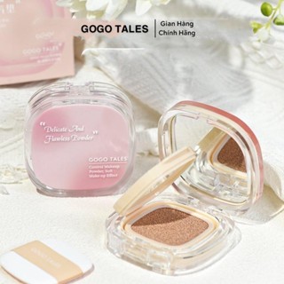 Phấn nước GOGO TALES Small Square Box Lightweight Air Cushion (Kèm Lõi) 13g x 2 che phủ hiệu quả kiềm dầu tốt