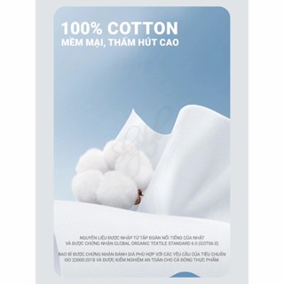 Khăn lau mặt khô Jomi 80 tờ đa năng, siêu thấm hút, mềm mại cho da