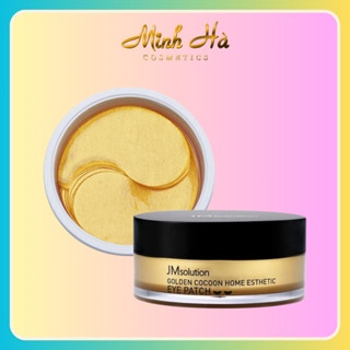Mặt nạ mắt kén tằm vàng JMSolution Golden Cocoon Home Esthetic Eye Patch 90g giảm quầng thâm, bọng mắt