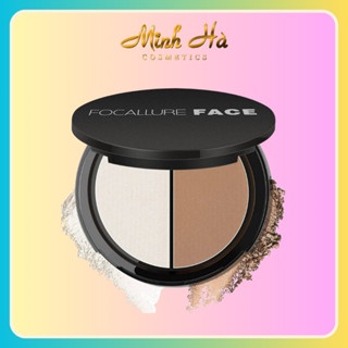 Phấn tạo khối Focallure FA05 Highlight & Contour 8.4g #03 tự nhiên lâu trôi